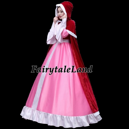 belle pink dress costume