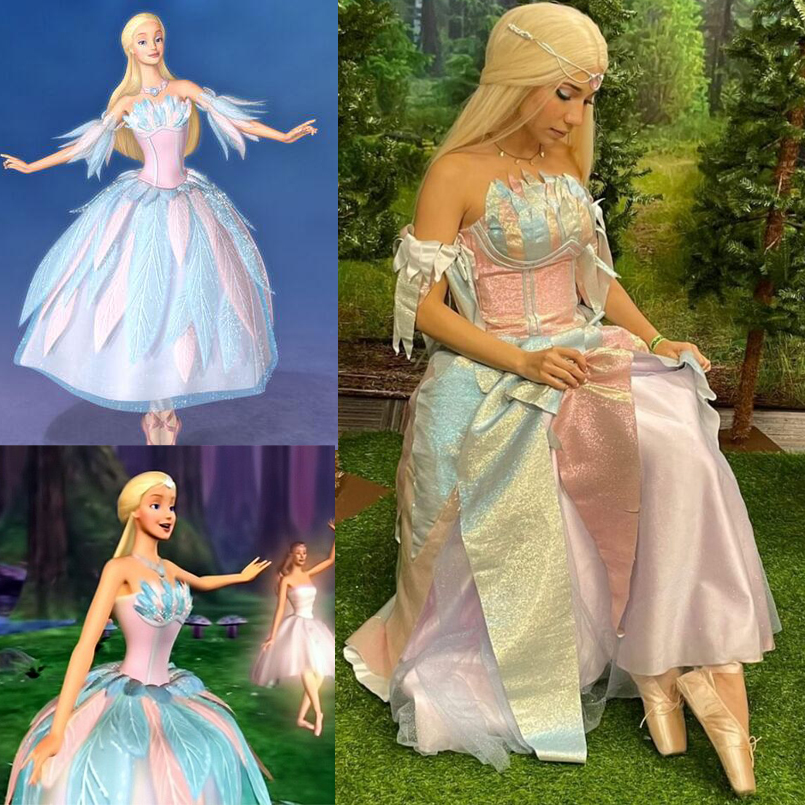 Barbie of Swan Lake: Odette Dress Up